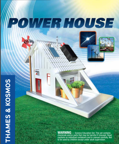 image of user manual of power house kit on cover